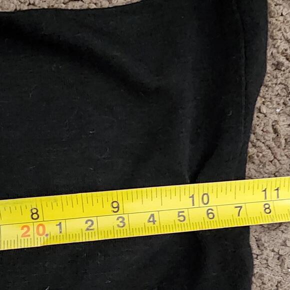 Black Double Split Maxi Skirt, Women's M - Picture 5 of 8